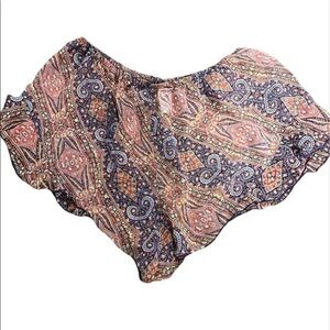 Victoria secret pajama paisley short